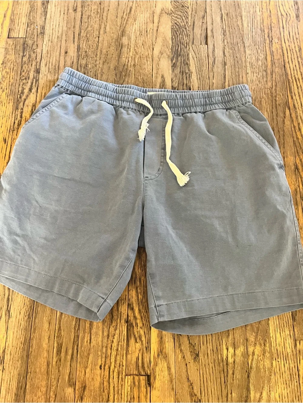 Men's 2 pair of shorts from marine layer with back pockets. Black & blue. - Picture 4 of 5